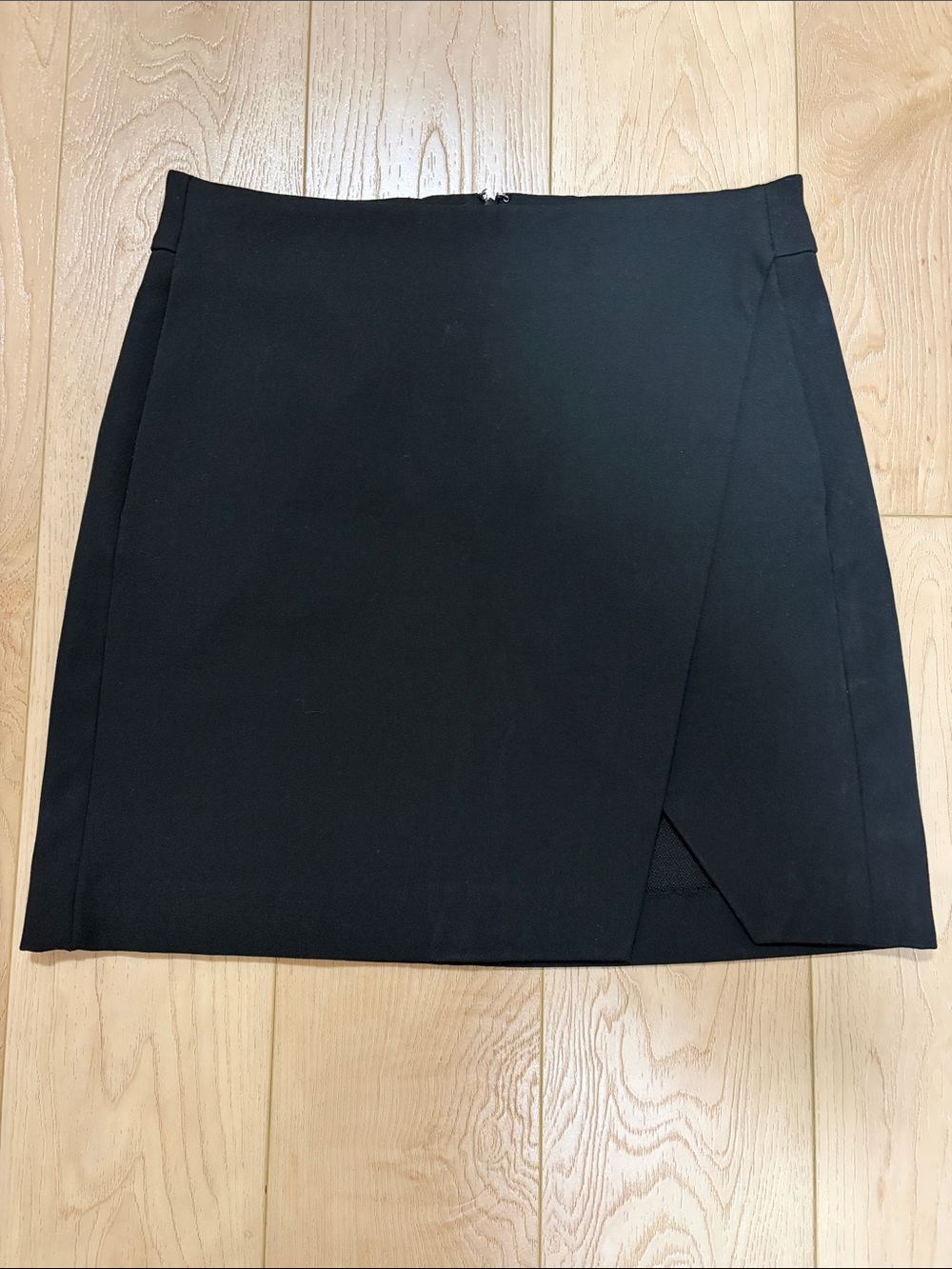 Joe Fresh Ponte Knit Flap Front Skirt, sz 2 *see sizing note